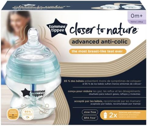 Tommee Tippee 150 ml Advanced Anticolic feeding Bottles pack of 2