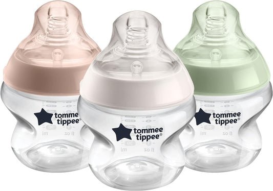 Tommee Tippee Closer to Nature Baby Bottles pack of three