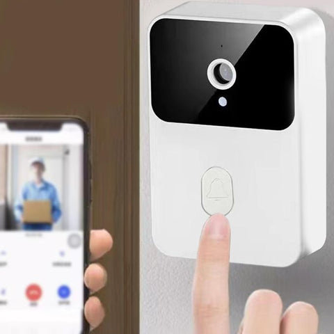 Smart Wireless Remote Video Doorbell Camera, HD Infrared Night Vision Wifi Video Doorbell With Voice Change, Auto Capture Storage Doorbell for Home Security