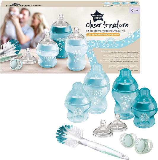 Closer to Nature Newborn Baby Bottle Starter Set